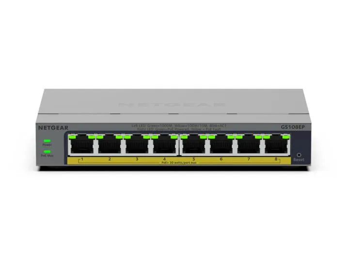 NETGEAR GS108EP-100EUS Thumbnail 2