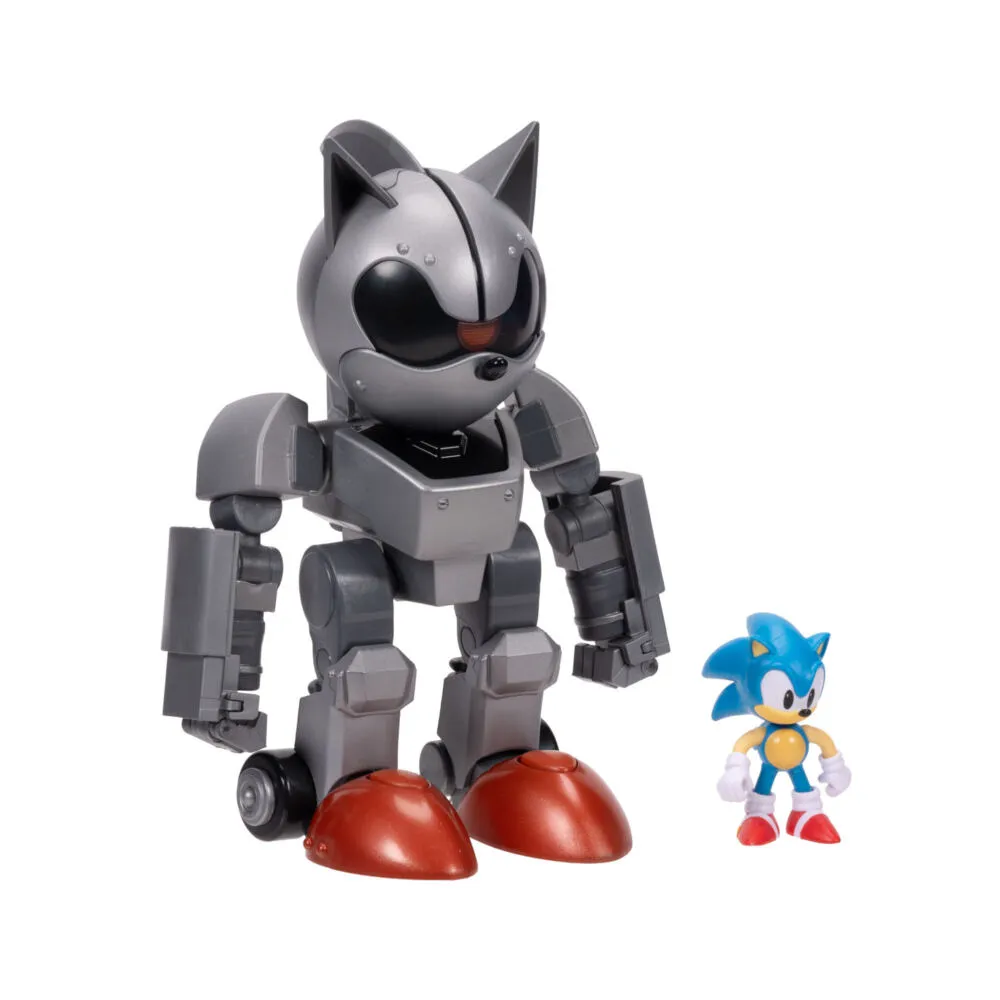 JAKKS Pacific Sonic the Hedgehog Giant Mecha Sonic vs Sonic Playset 429844 Thumbnail 7