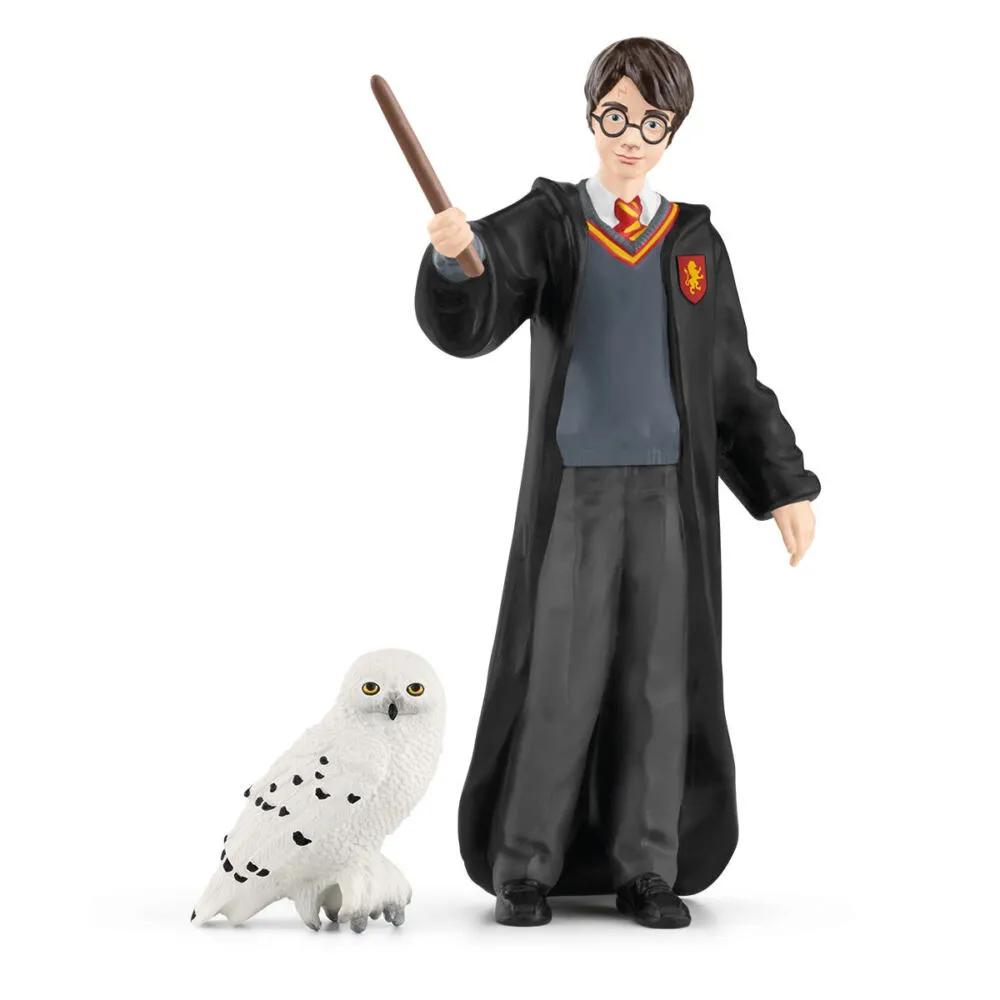 schleich Harry Potter 42633 Potter™ & Hedwig 2 Parça Oyuncak Figür Thumbnail 3