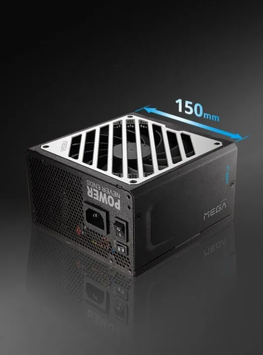 MEGA-1200GM 1200 W 80 PLUS Gold ATX Güç Kaynağı PPA12A1502 Thumbnail 12