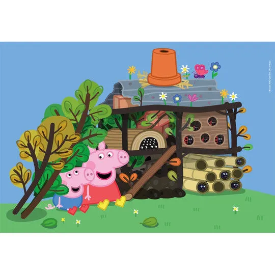 Clementoni Peppa Pig Supercolor 2 x 60 21622 60 Parça Puzzle Thumbnail 5