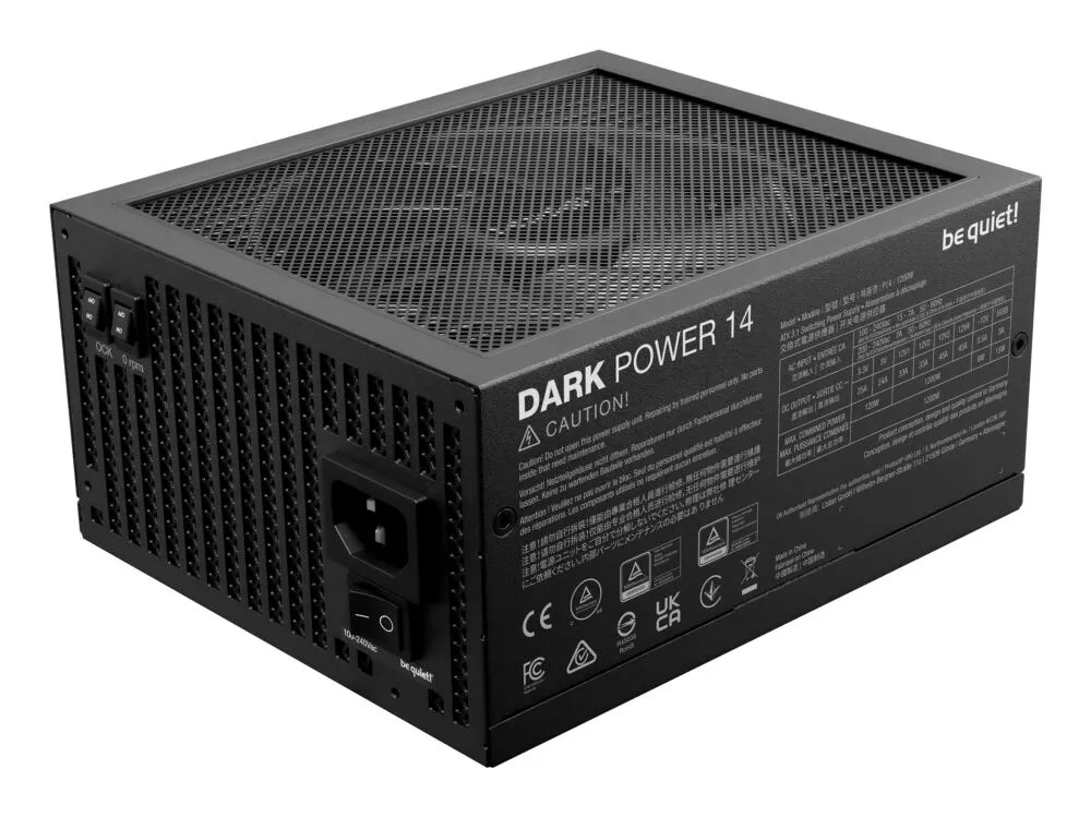 Dark Power 14 1200 W - 80 Plus Titanium ATX Güç Kaynağı BP021EU Thumbnail 4