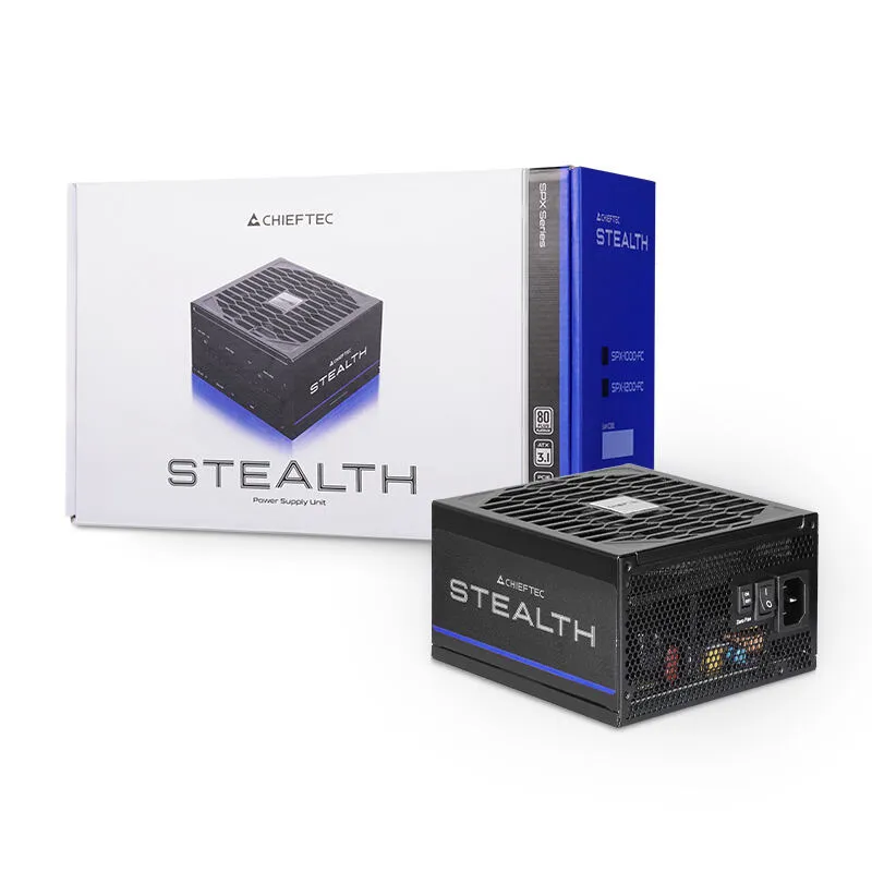 Chieftec Stealth 1200W Vega M Series SPX-1200-FC 80+ Platin 80 PLUS Platinum ATX Güç Kaynağı Thumbnail 14