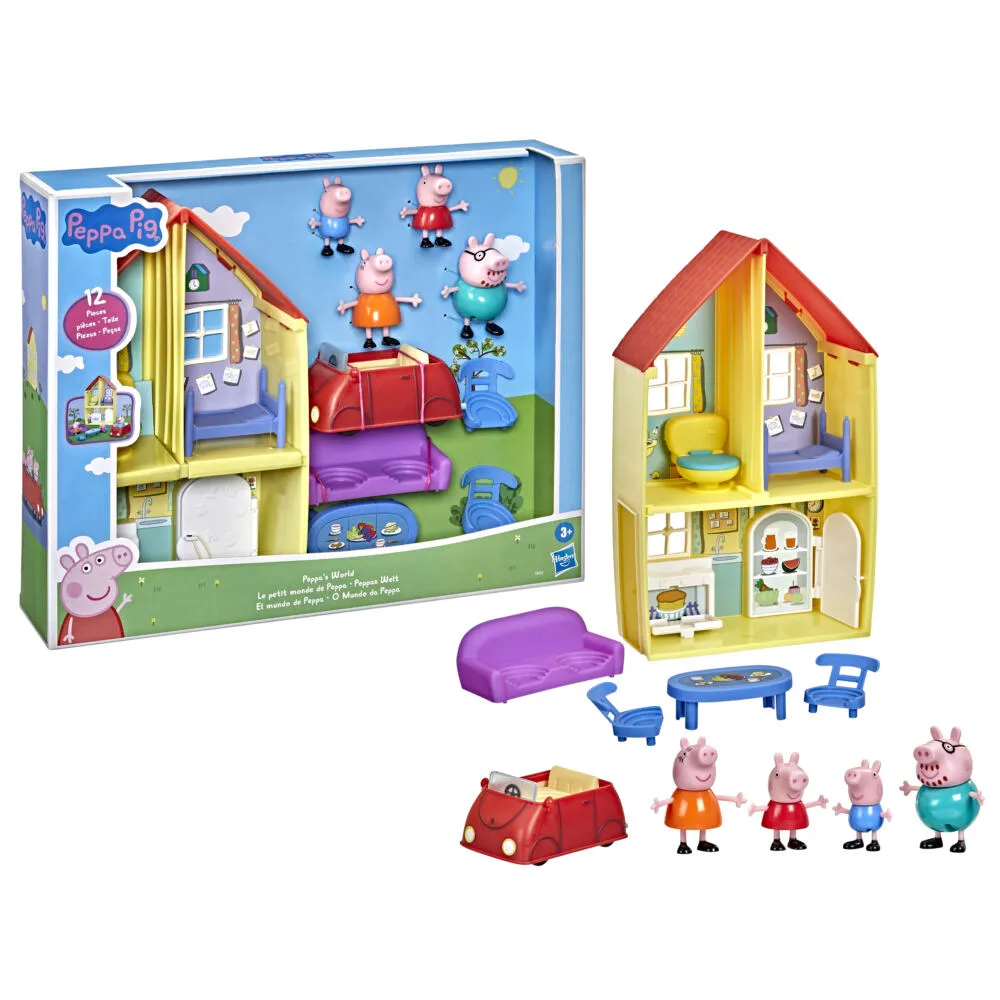 Hasbro Peppa Pig F36595L1 oyuncak oyun seti Thumbnail 1