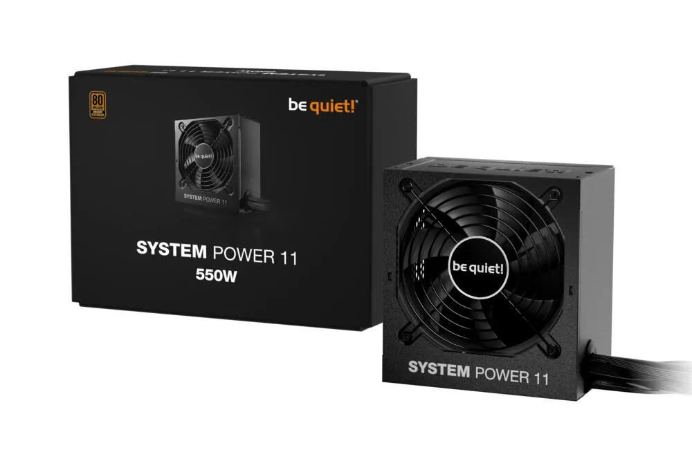 be quiet! System Power 11 550W BP010EU 80 PLUS Bronze ATX Güç Kaynağı Thumbnail 3