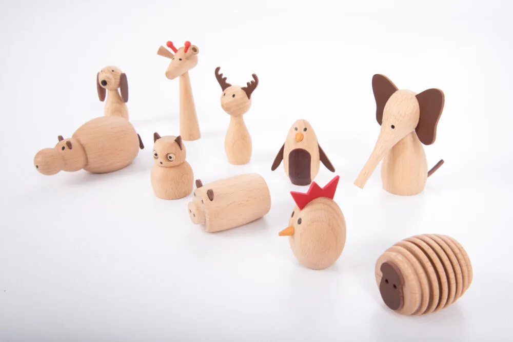 Tickit Animal Friends 73472 10 Parça Oyuncak Figür Thumbnail 5