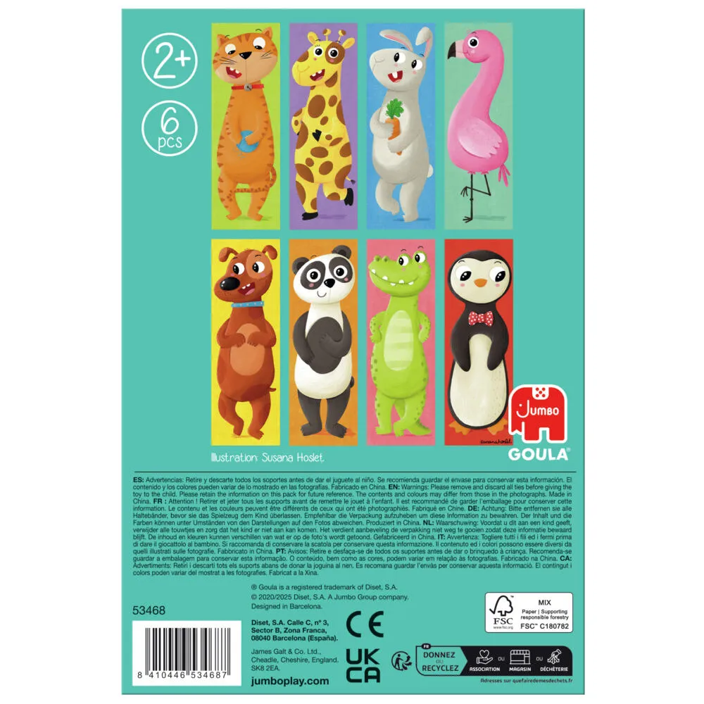 Jumbo 53468 6 Parça Puzzle Thumbnail 5