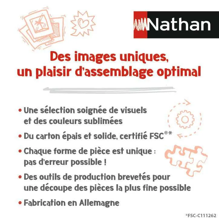 Nathan 87310 2000 Parça Puzzle Thumbnail 8