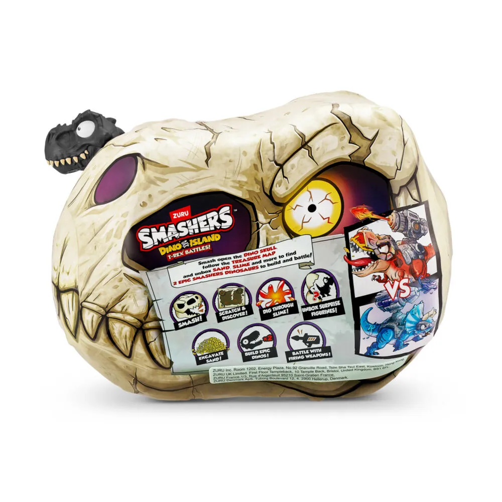 ZURU Smashers 74102 Dinozor 50 Parça Oyuncak Figür Thumbnail 7