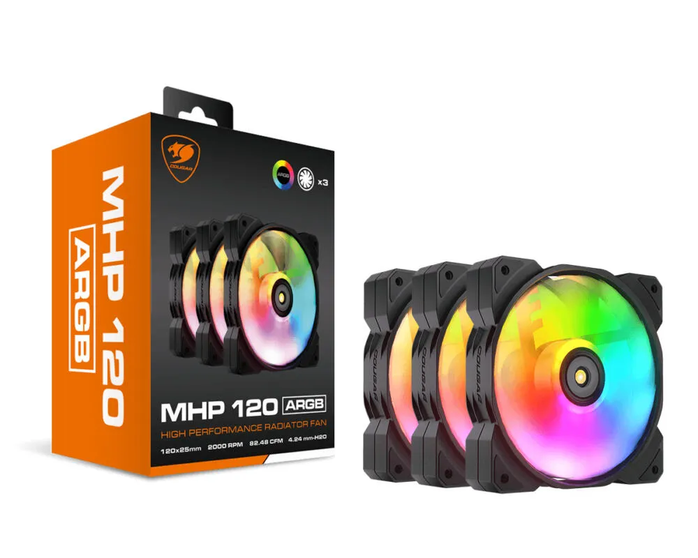 COUGAR CGR-CF-MHP12HB3-RGB 3MMHP12A3.0001 Havayla soğutma Bilgisayar Soğutma Sistemleri Thumbnail 13