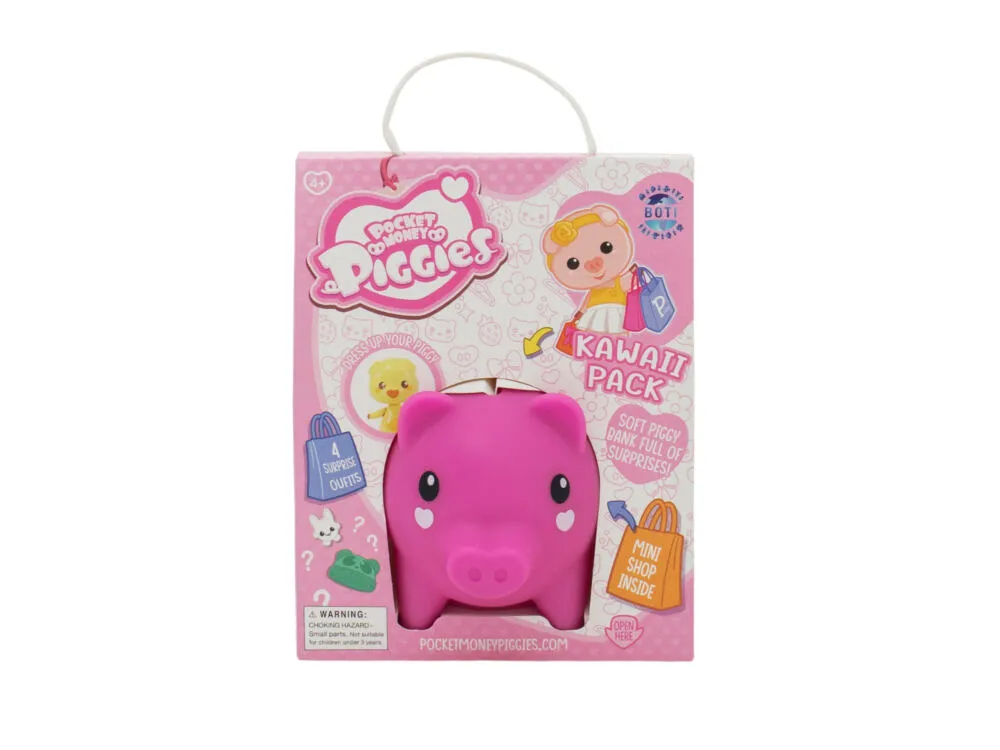 Pocket Money Piggies Kawaii Pack 37317 Oyuncak Figür Thumbnail 3