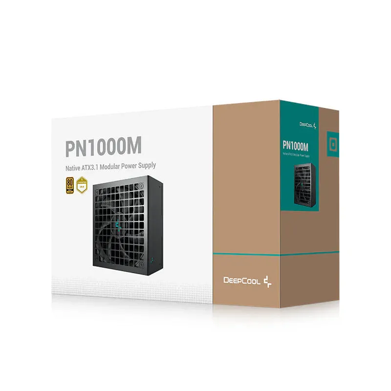 DeepCool PN1000M güç kaynağı ünitesi 1000 W 20+4 pin ATX Siyah Thumbnail 5