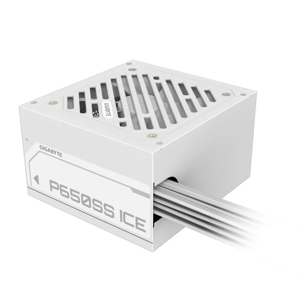 GIGABYTE P650SS ICE GP-P650SS EU 650 W 80 PLUS Silver ATX Güç Kaynağı Thumbnail 6