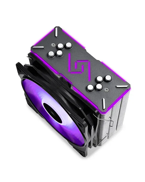 DeepCool GAMMAXX GT BLK İşlemci Soğutucu 12 cm Siyah, Paslanmaz çelik Thumbnail 1