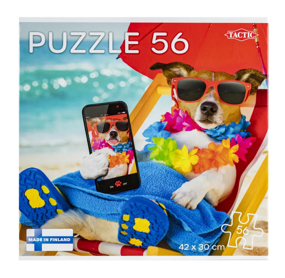 Tactic Lovers Jack Russel Dog Resting Yapboz 56 adet Hayvanlar Thumbnail 3