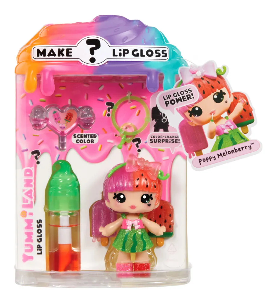 MGA Entertainment Yummiland Mystery Lip Gloss Doll - 546160-EUC Oyuncak Bebek Thumbnail 8