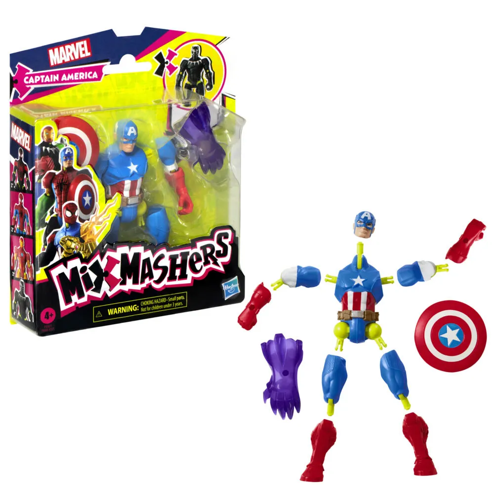 Marvel Avengers MixMashers Marvel Captain America F92675X00 Thumbnail 3
