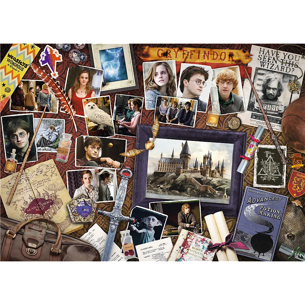 Trefl Hogwart Memories / Warner Harry Potter 37400 500 Parça Puzzle Thumbnail 2