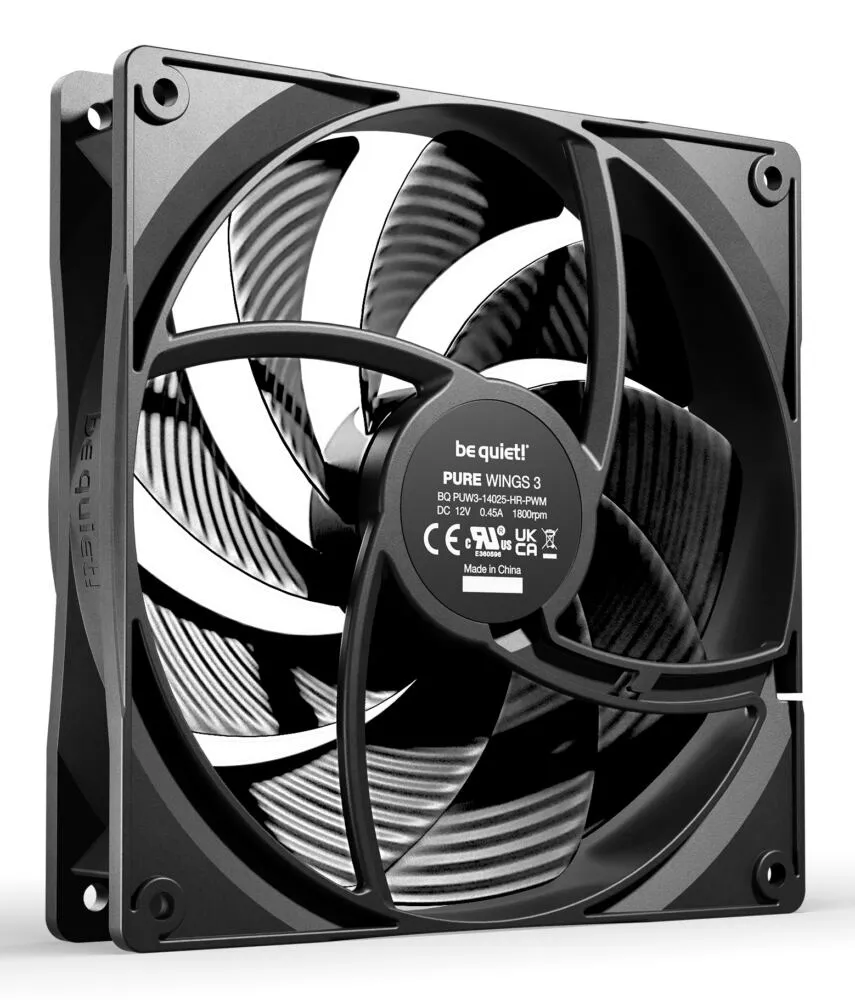 be quiet! Pure Wings 3 140mm | PWM high-speed Triple Pack BL138 Thumbnail 2