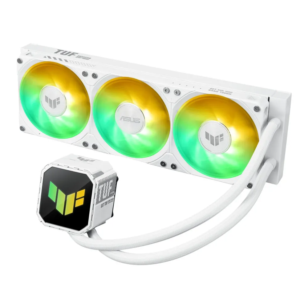 ASUS TUF Gaming LC III 360 ARGB White Edition 90RC0192-B0EAY0 Thumbnail 8