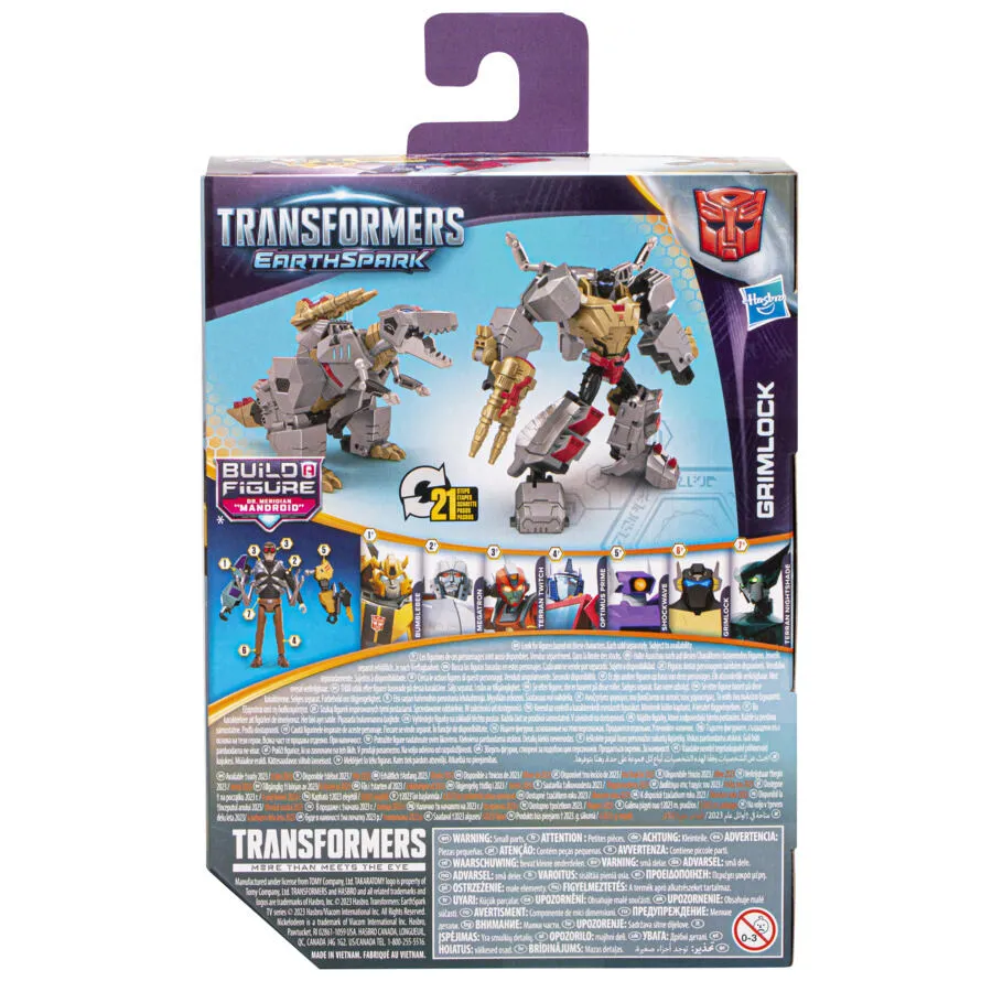 Hasbro Transformers EarthSpark Grimlock F67375X0 Thumbnail 7