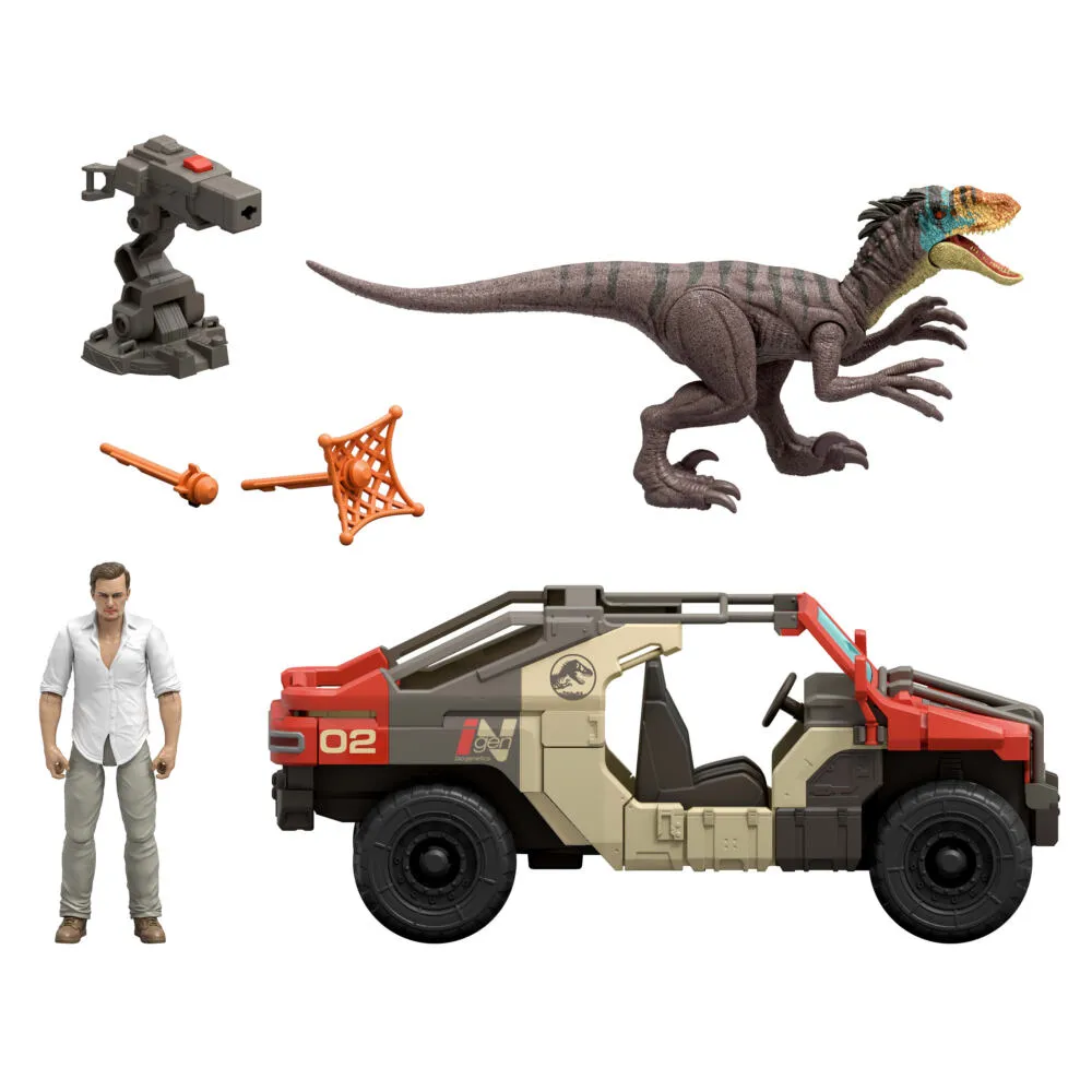 Mattel Jurassic World JGB59 oyuncak oyun seti Thumbnail 5