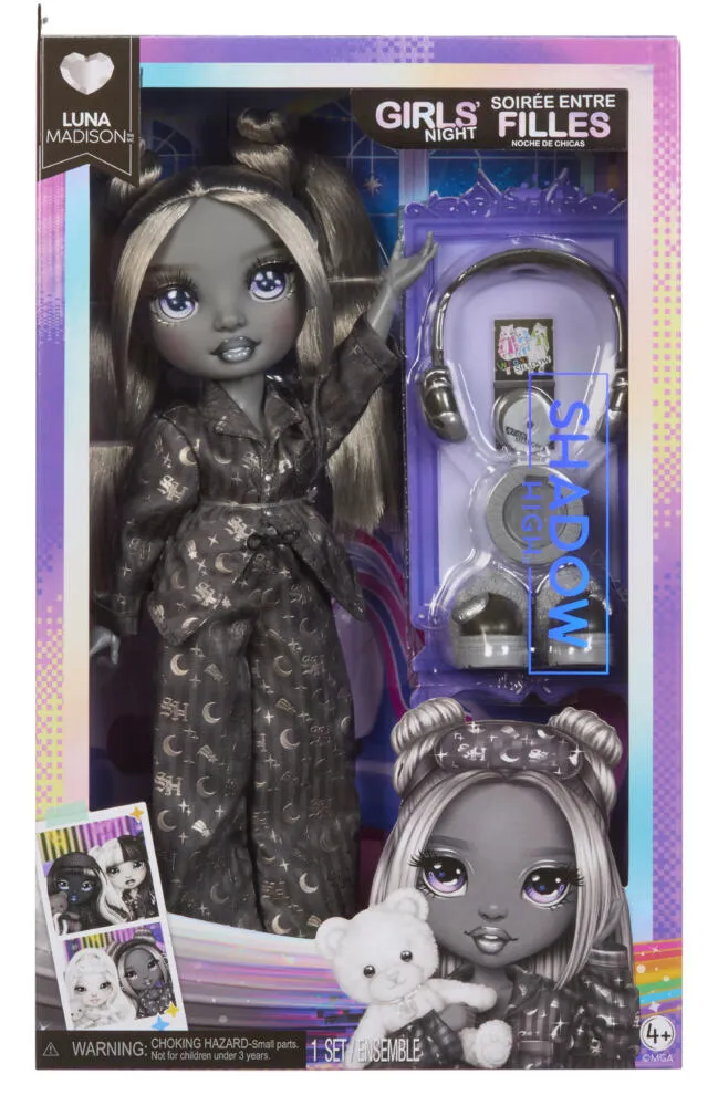 Rainbow High Shadow High Fashion Doll Girls' Night - Luna (grey hair) 597889 Thumbnail 3