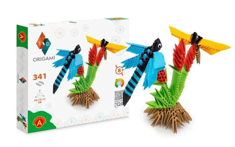 Alexander Toys ORIGAMI 3D – Dragonflies 02350 Thumbnail 2