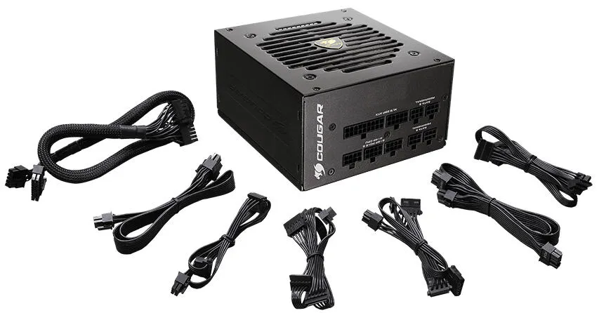 COUGAR GEX850 güç kaynağı ünitesi 850 W 20+4 pin ATX Siyah Thumbnail 6