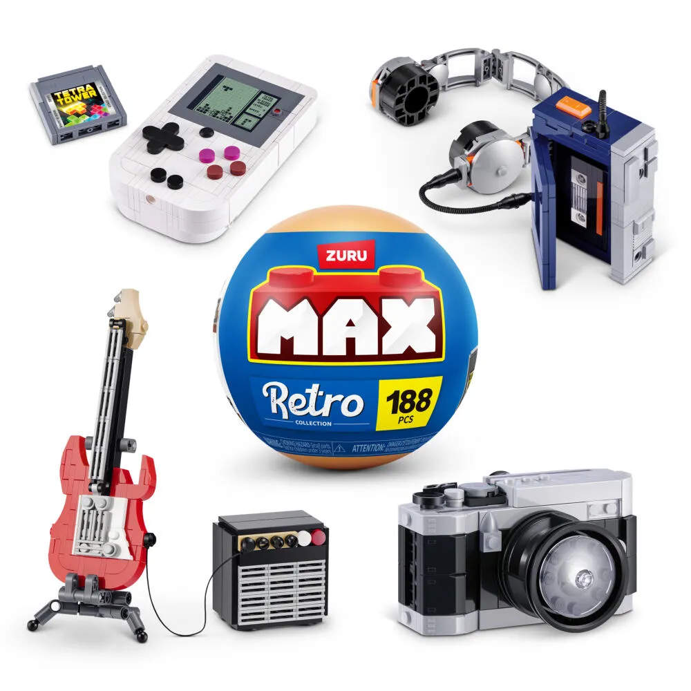 ZURU MAX Build more 83228 inşaat oyuncağı Yapım blokları İnşaat Yapı Oyuncakları