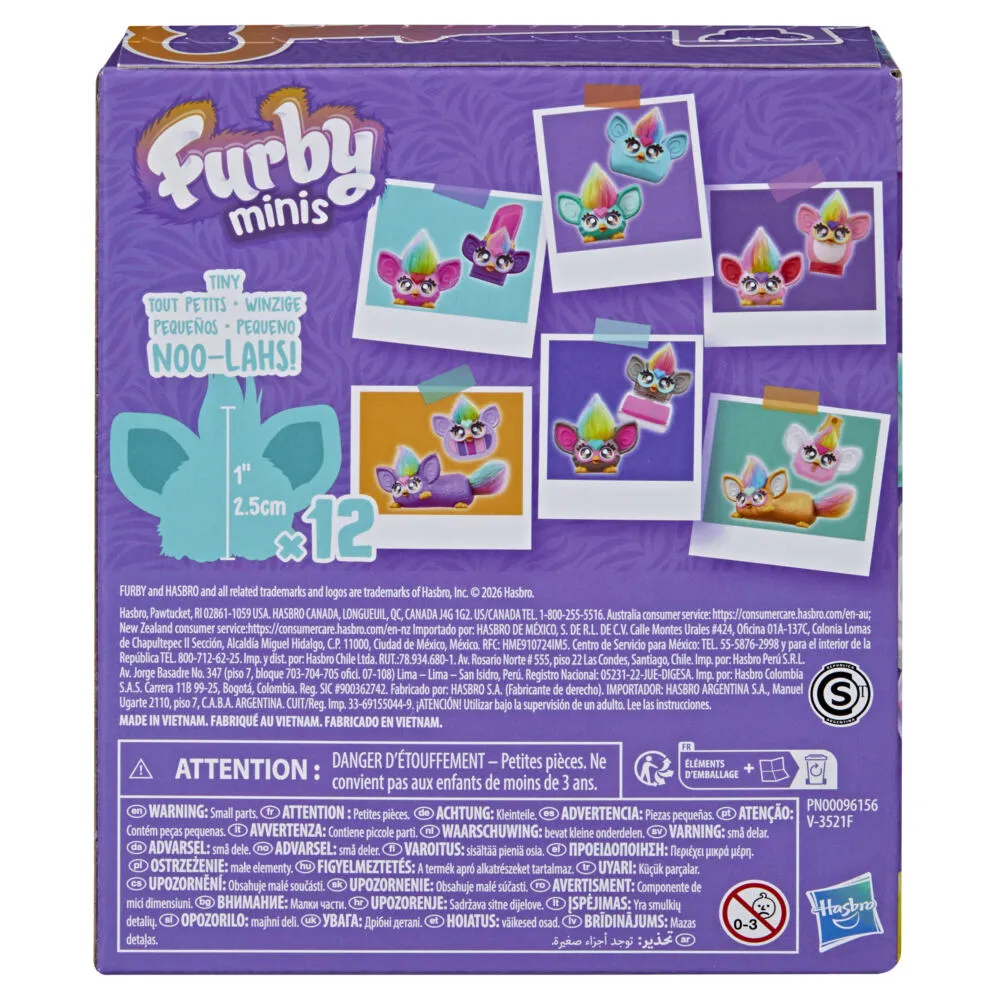 Hasbro Furby Minis Çoklu Paketi Seri 2 Thumbnail 3