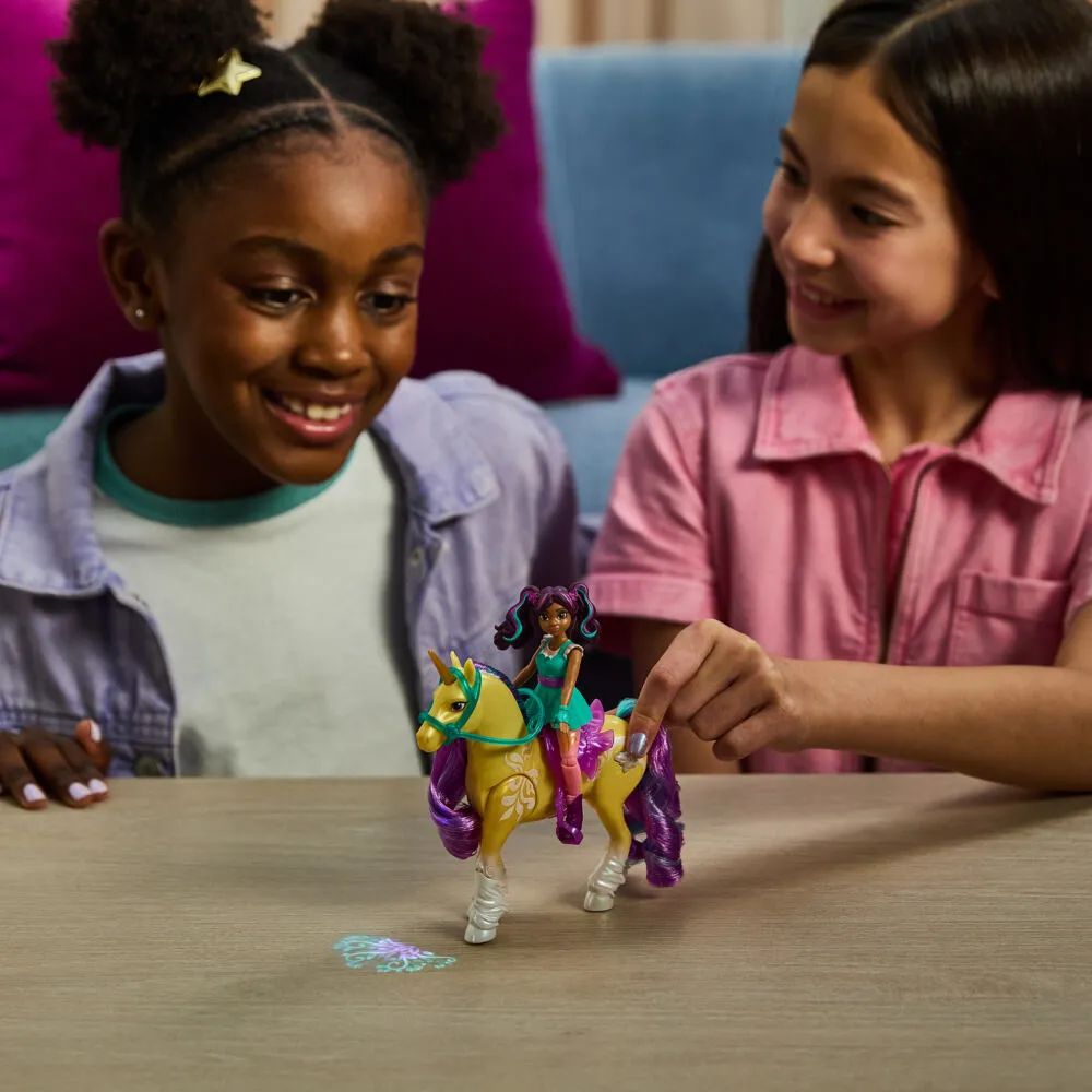 Spin Master UCA Small Doll AvaAndLight MagicLeaf GML 6072482 Oyuncak Bebek Thumbnail 11