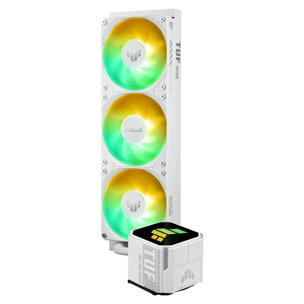 ASUS TUF Gaming LC III 360 ARGB White Edition 90RC0192-B0EAY0 Thumbnail 10