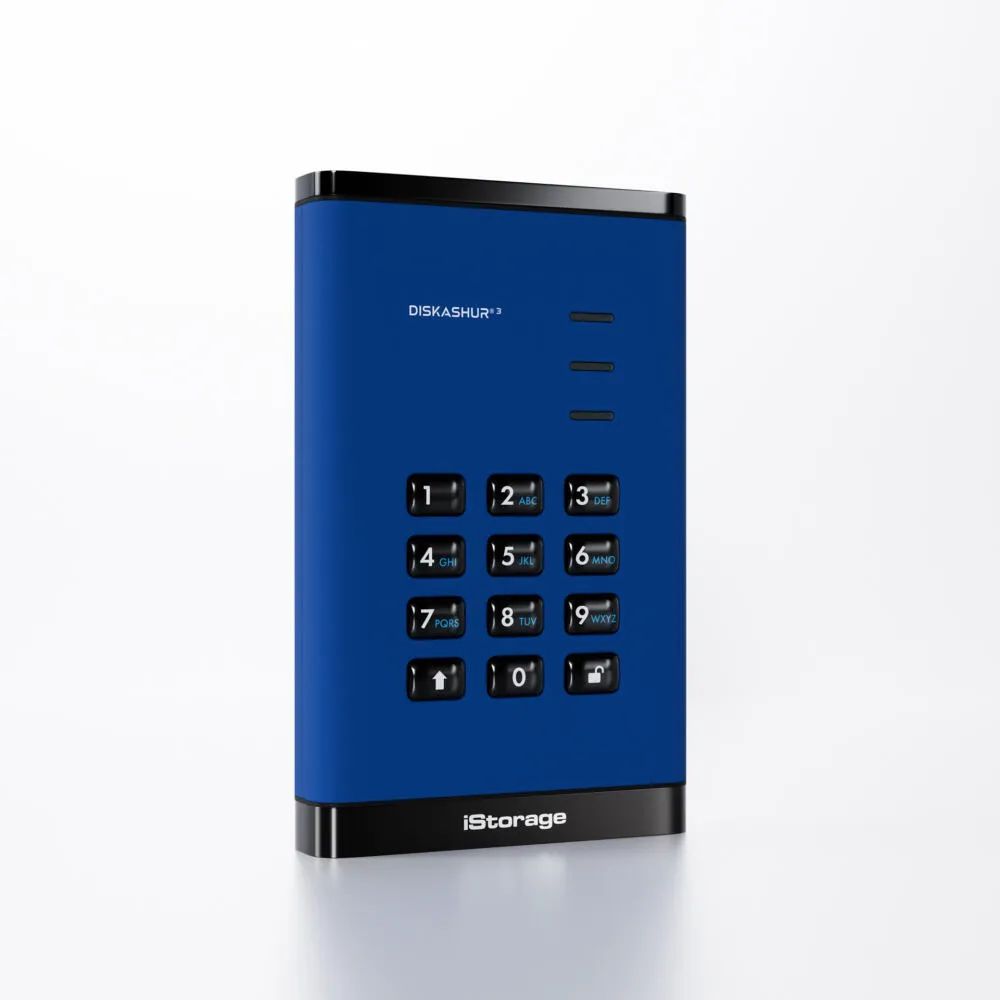 iStorage diskAshur3 IS-DA3-256--4000-BE 4 TB 2.5" SSD Thumbnail 2