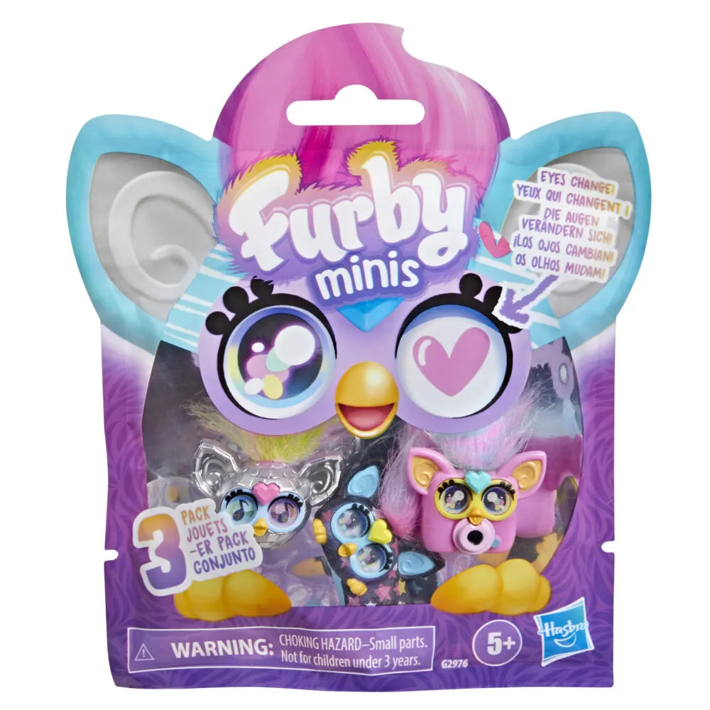 Hasbro Furby Minis 3'lü Paketi Peluş Oyuncak