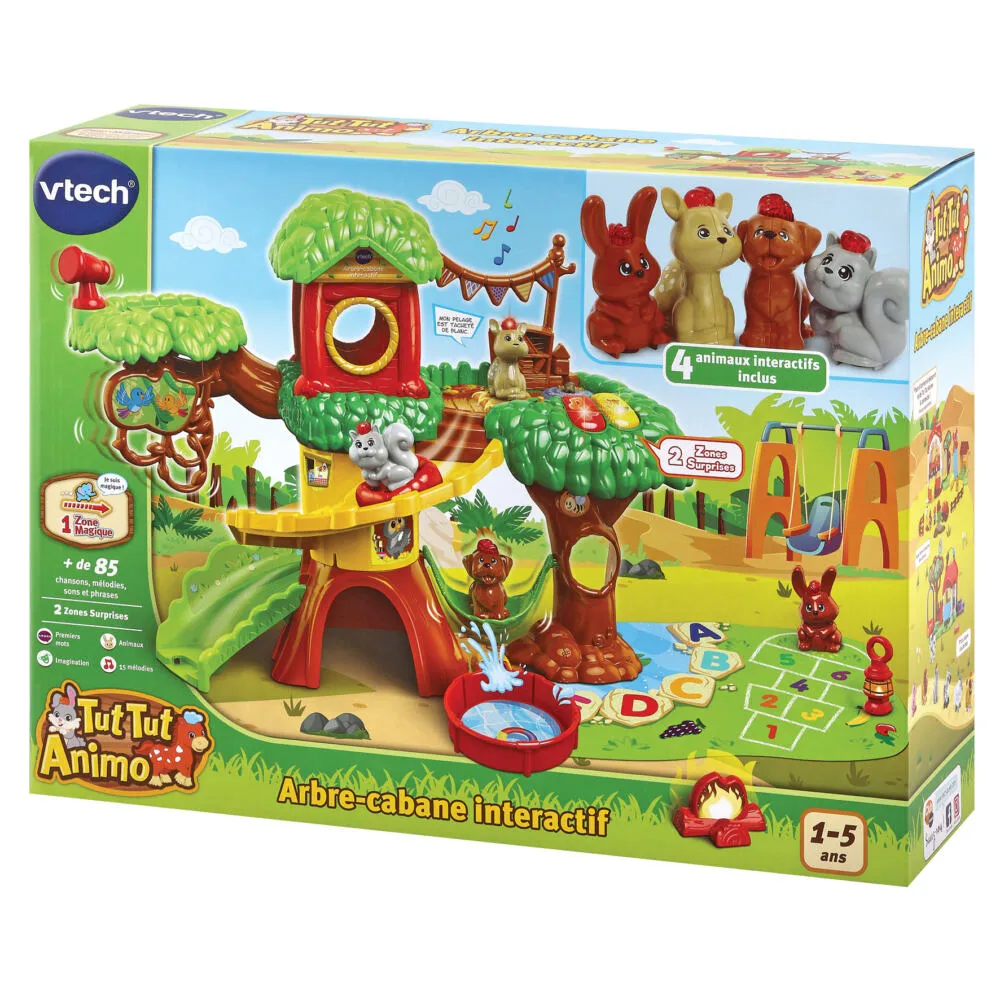 VTech TUT ANIMO - ARBRE CABANE INTERACTIF 80-515105 Thumbnail 7