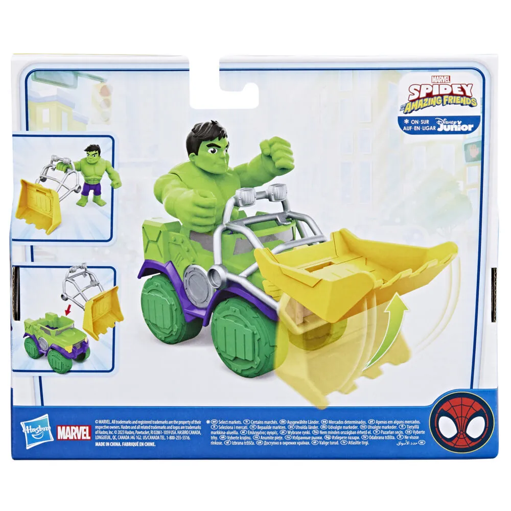 Hasbro Marvel Hulk F74575X2 Oyuncak Araç Thumbnail 8