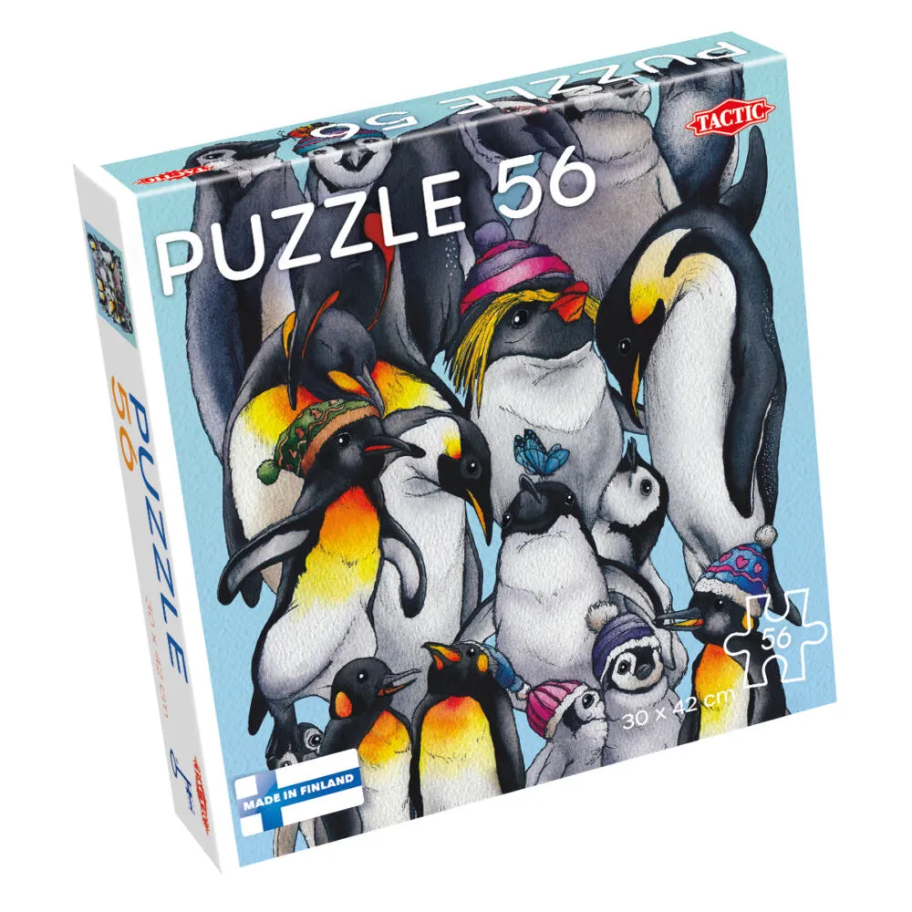 Tactic Lovers Penguins Yapboz 56 adet Hayvanlar Puzzle