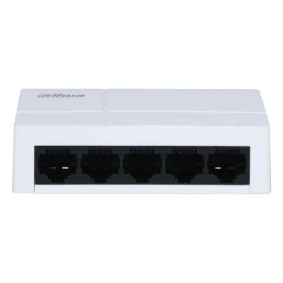 Dahua Technology SG1005L-EUR ağ anahtarı Yönetilmeyen L2 Gigabit Ethernet (10/100/1000) Beyaz Thumbnail 1