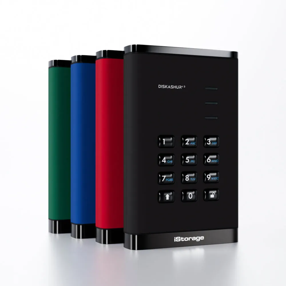 iStorage diskAshur3 IS-DA3-256--4000- 4 TB SSD Thumbnail 12