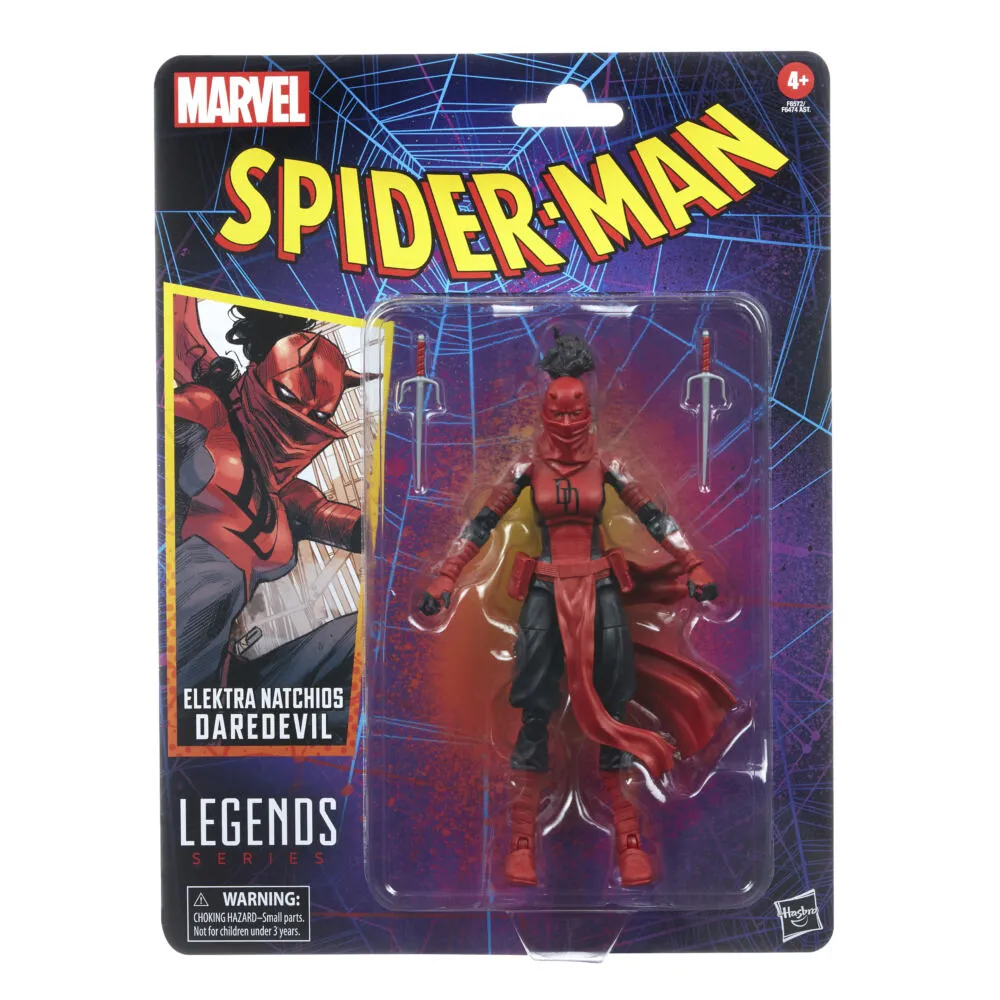 Hasbro Marvel Spider-Man F65725X0 Elektra Natchios Daredevil Oyuncak Figür Thumbnail 9