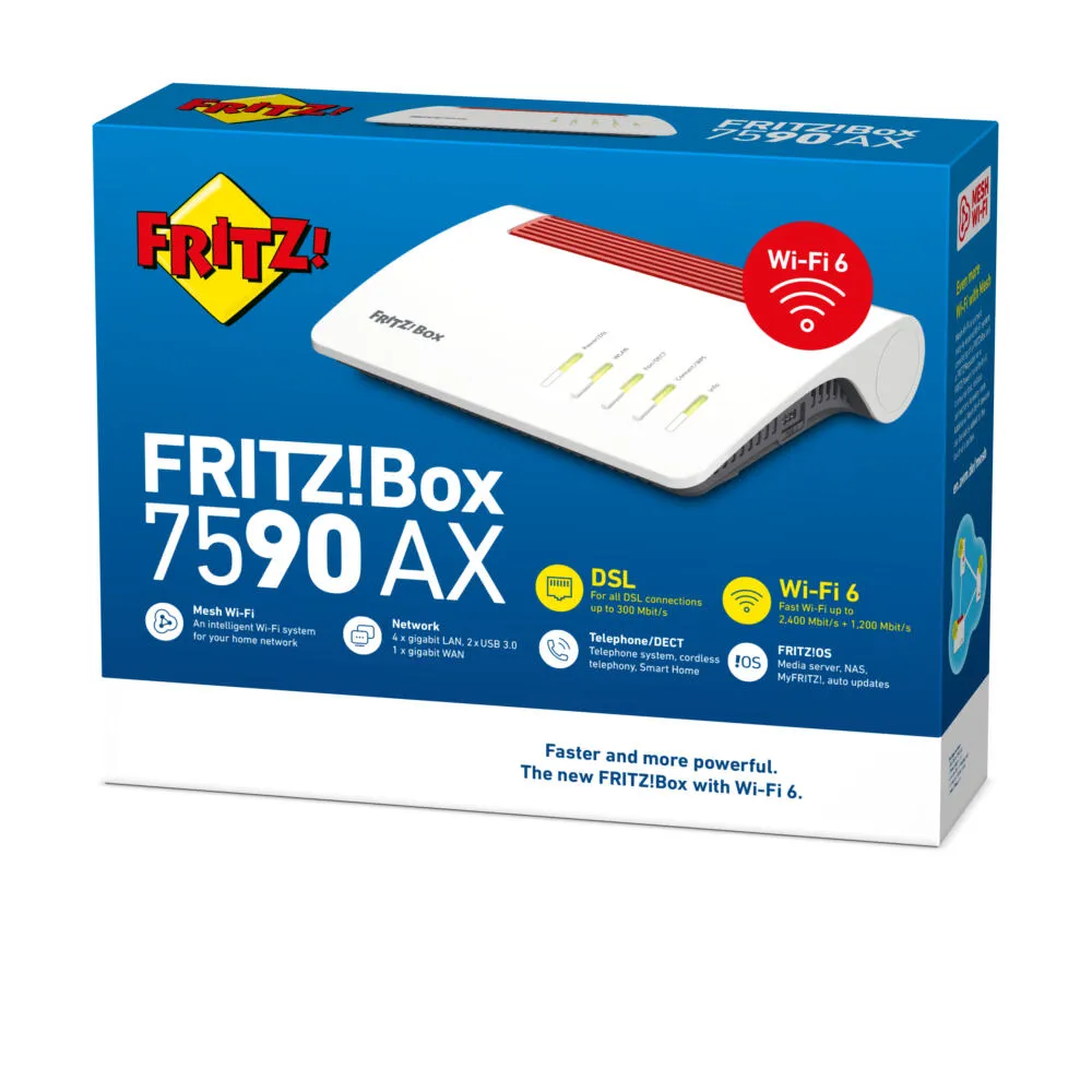 FRITZ! FRITZ!Box 7590 AX 4 GHz 20002999 Thumbnail 8