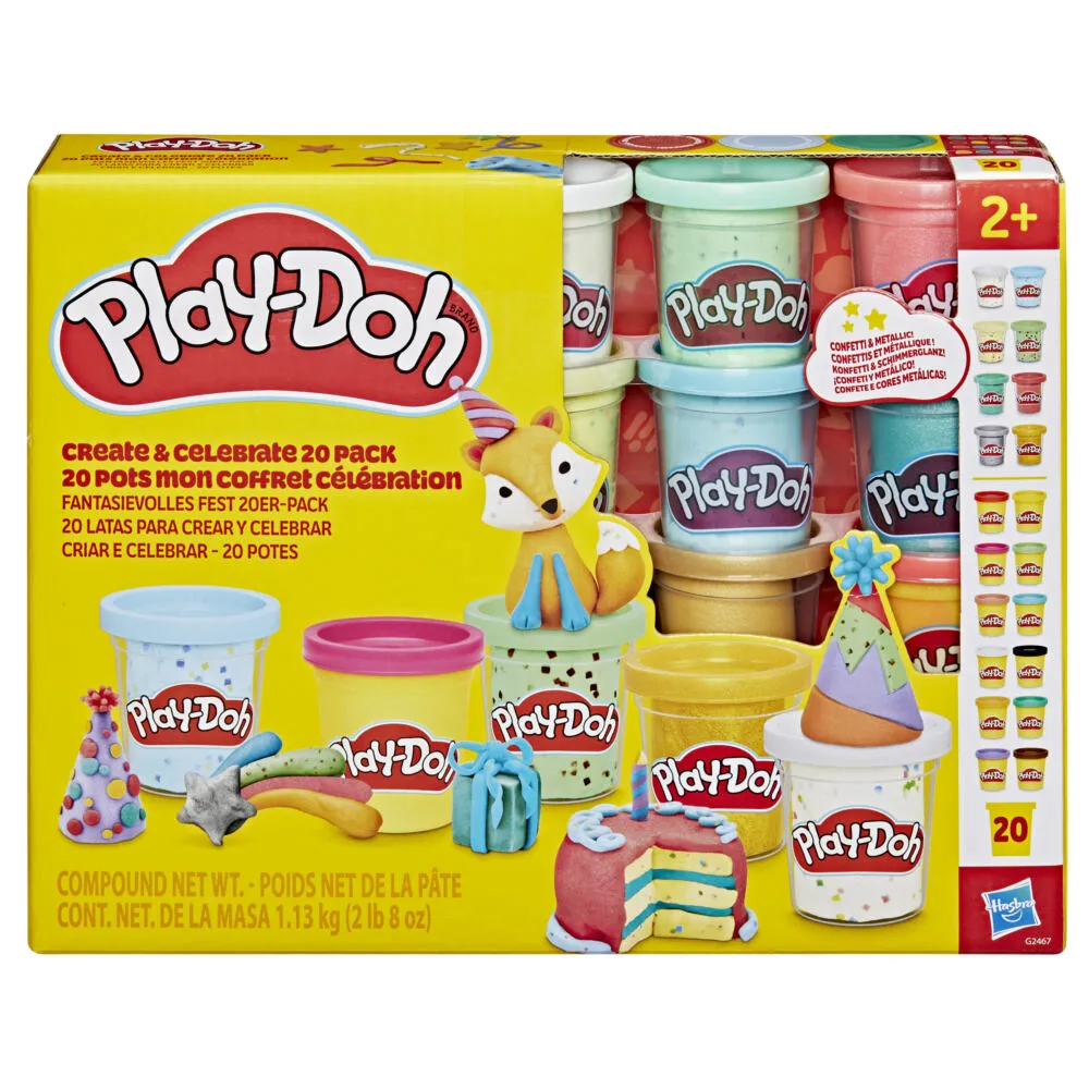 Play-Doh Yaratıcılık Kutlaması Sanat ve El İşi Oyuncakları