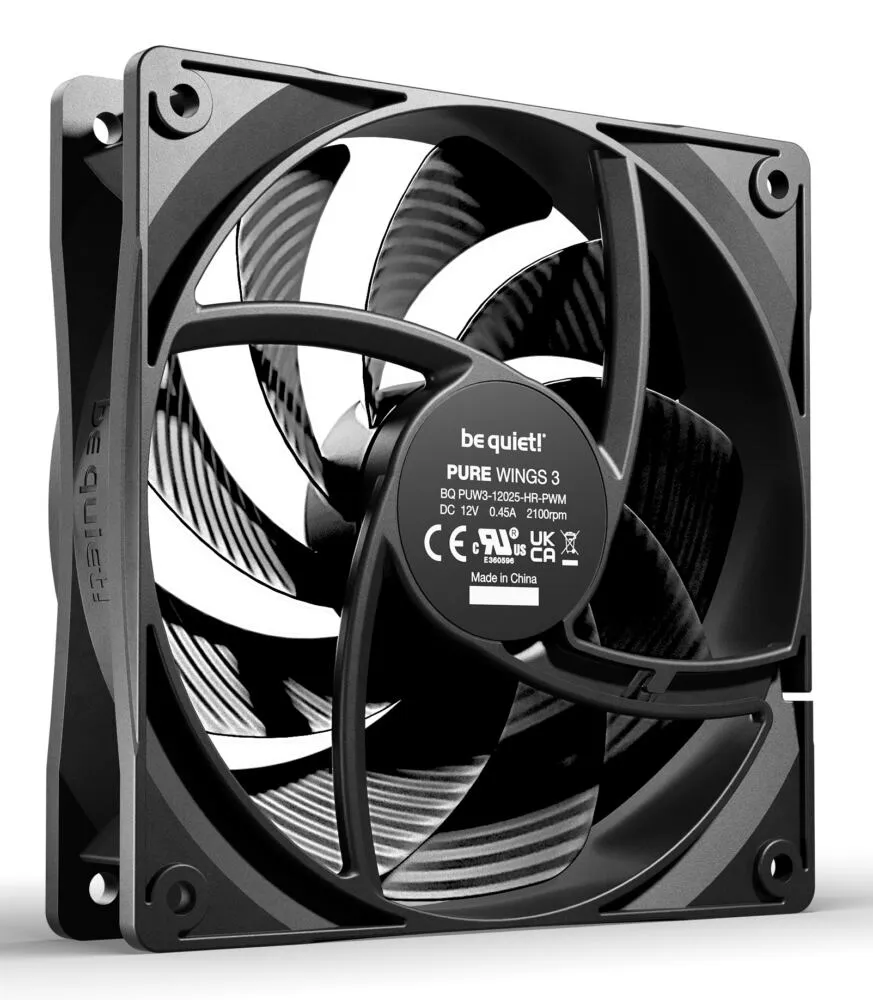 be quiet! Pure Wings 3 120mm | PWM high-speed Triple Pack BL140 Thumbnail 1