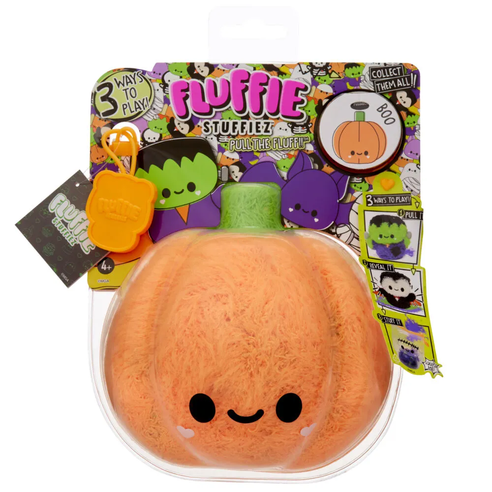 MGA Entertainment Fluffie Stuffiez Small Plush - Halloween Pumpkin 514275EUC Thumbnail 1