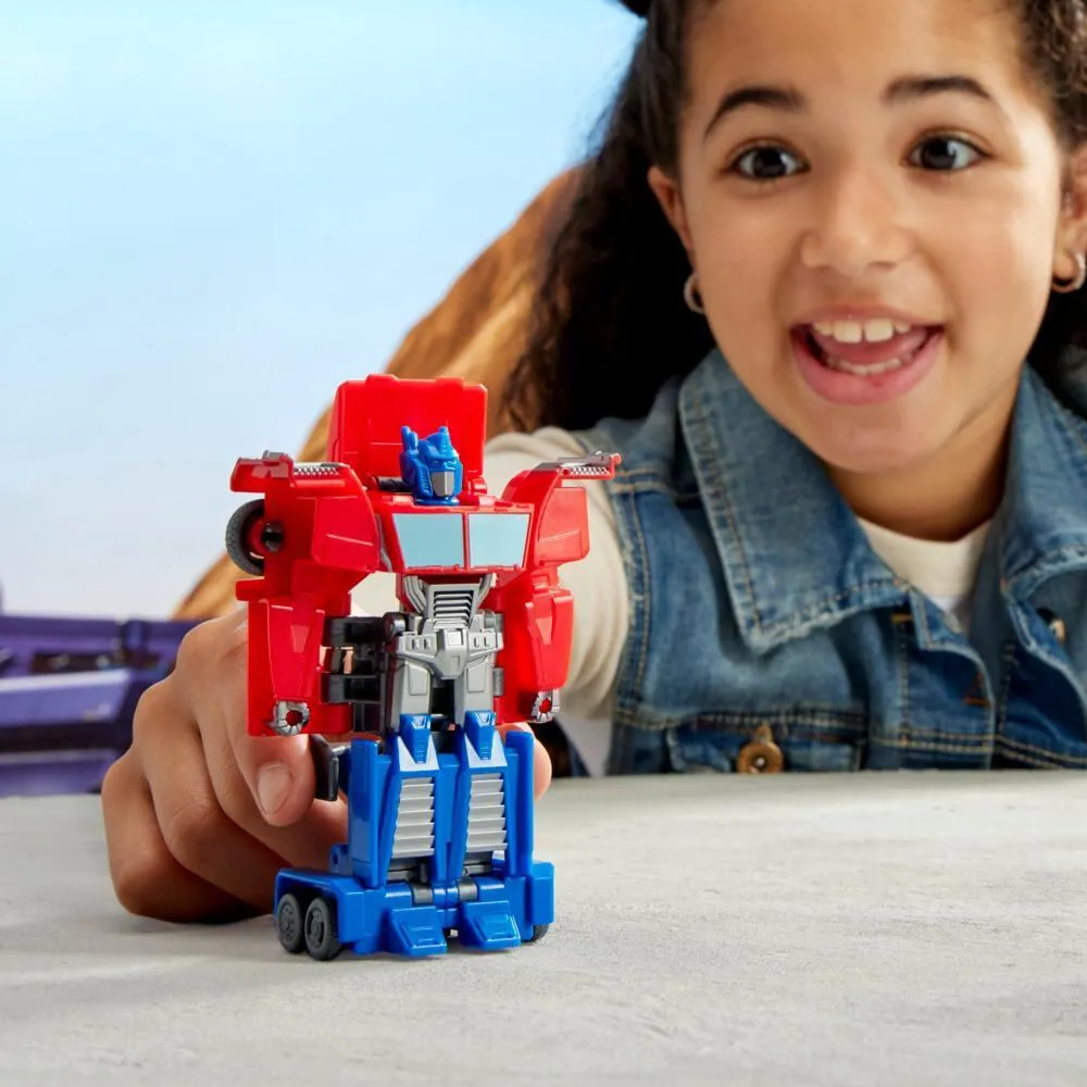 Hasbro Transformers 1-Step Smash Changers Optimus Prime G09945X0 Thumbnail 6