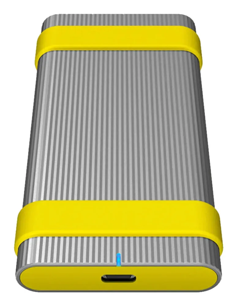 Sony SL-MG5 500 GB USB C Tipi Gümüş, Sarı Taşınabilir SSD