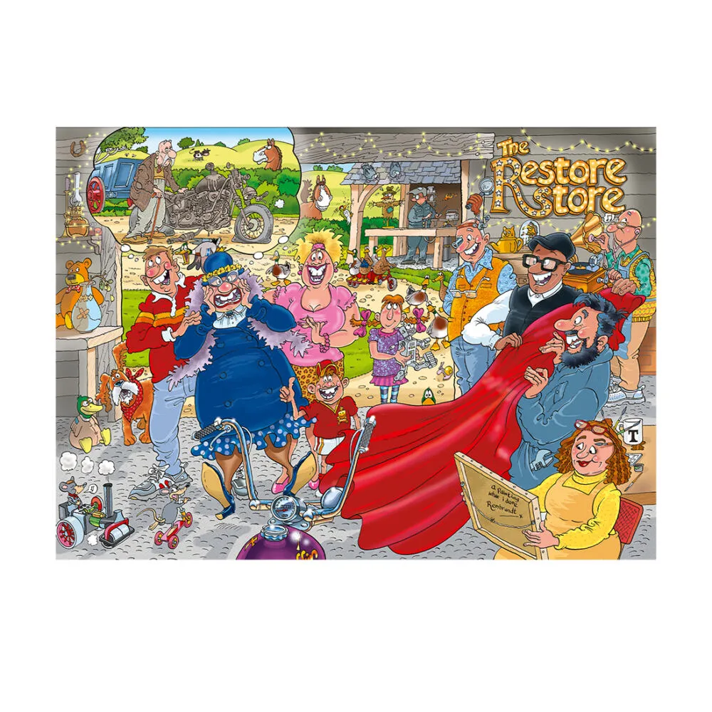 Jumbo Wasgij 25020 1000 Parça Puzzle Thumbnail 9