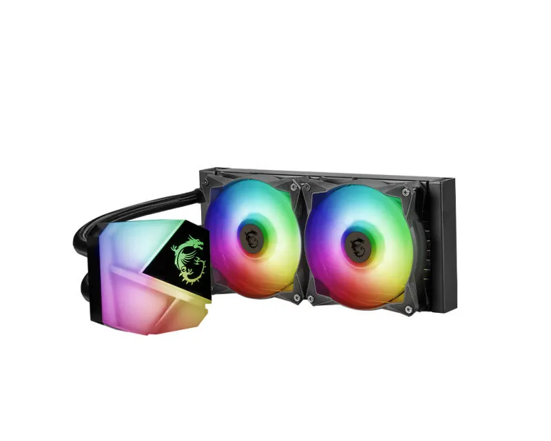 MSI MAG CoreLiquid C240 İşlemci Hepsi dahil sıvı soğutma 12 cm Siyah 1 adet Thumbnail 3