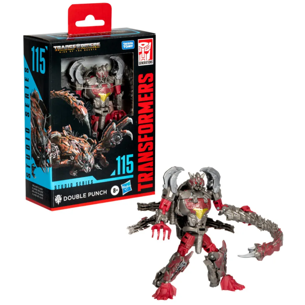 Hasbro Studio Series Deluxe Class Transformers: Rise of the Beasts 115 Double Punch G0533ES0 Thumbnail 3